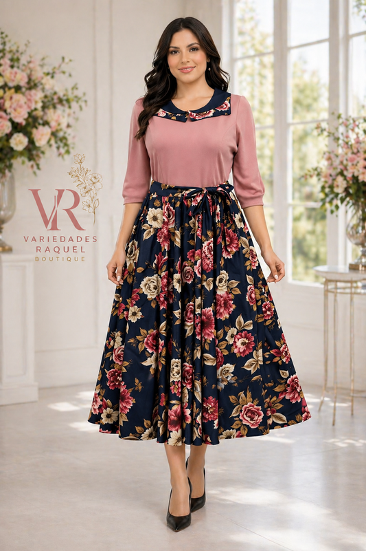 Vestido Elegante Floral